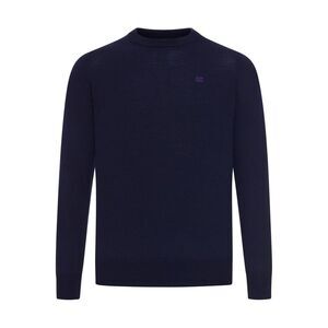 Celine Men Fine Wool Sweater With Triomphe Embroidery
